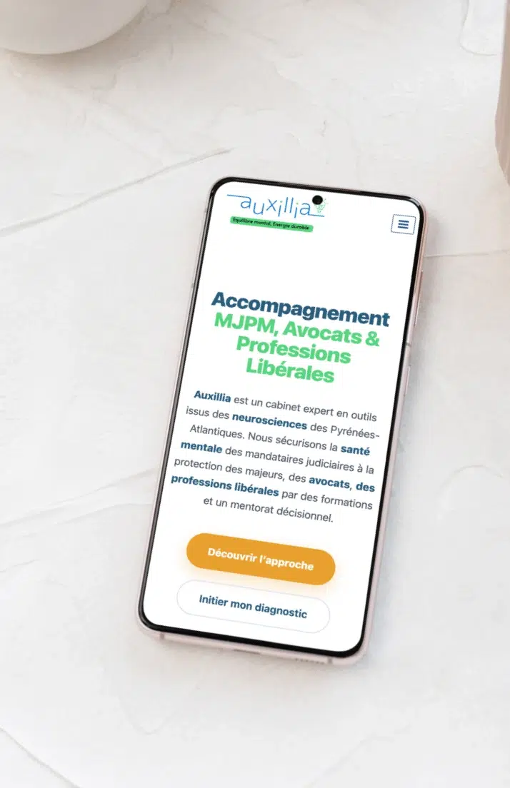 Site Internet WordPress Auxillia