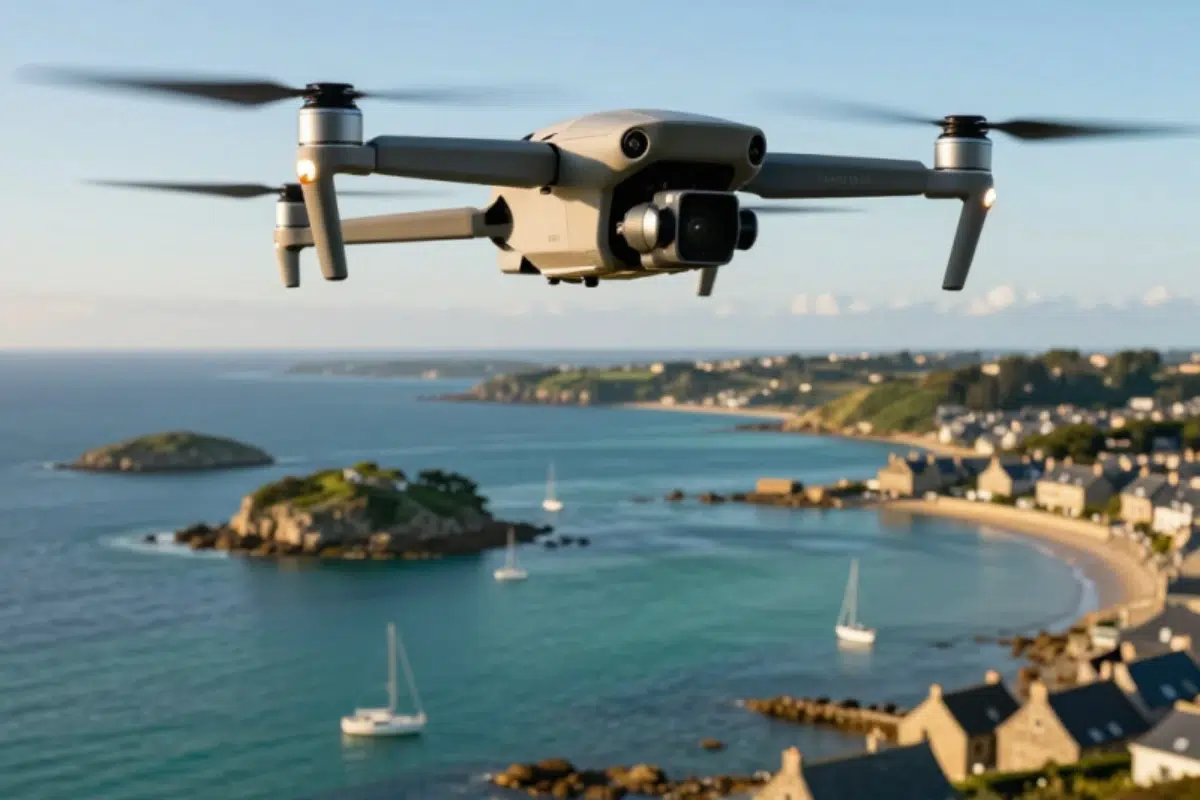 Vidéo drone chantier bâtiment à Ploërmel — Dclik Morbihan