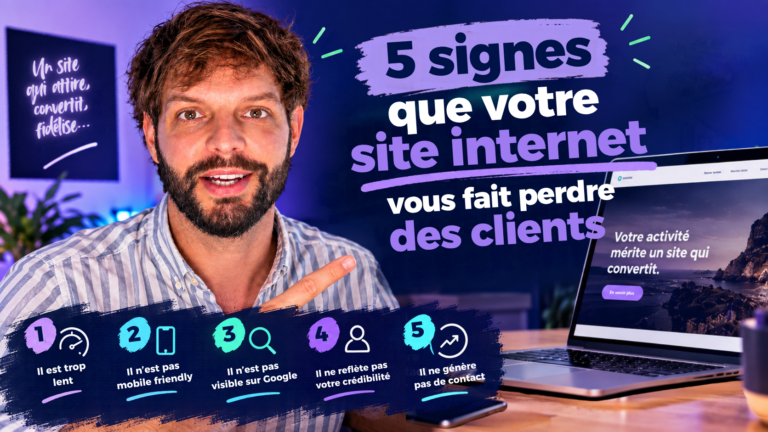 5 signes que votre site internet vous fait perdre des clients